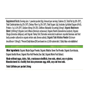 Mushroom Matcha Latte Om Mushrooms