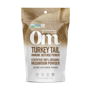 Turkey Tail Mushroom Powder Om Mushrooms
