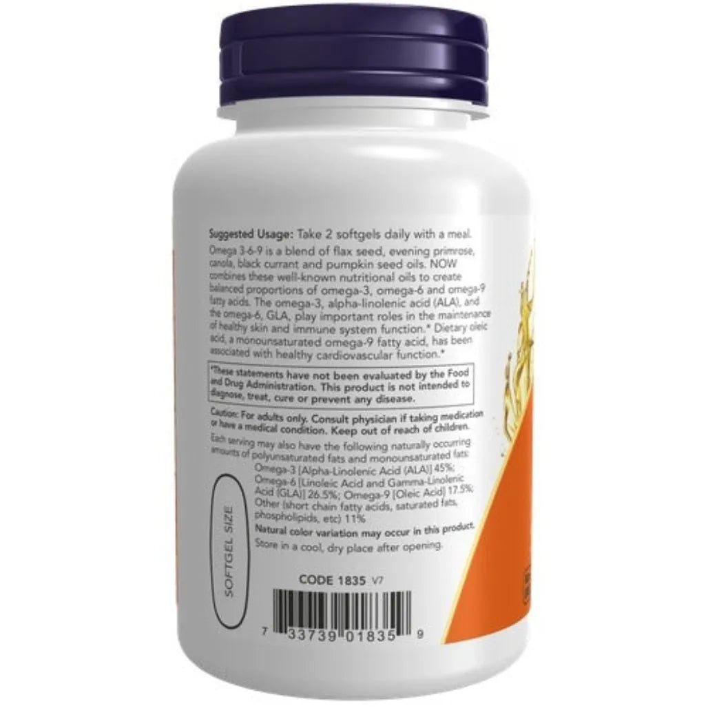 Omega 3-6-9 1000 mg NOW