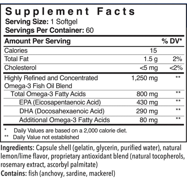 Omega-3 800 by Patient One