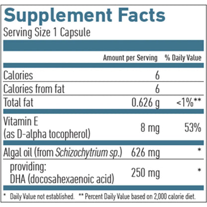 Omega 3 DHA Vegan Biogena | Vegan solution for improved omega-3 supply