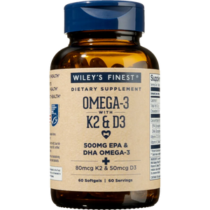 Omega-3-with-K2 & D3-Wileys-Finest-Fish-Oils