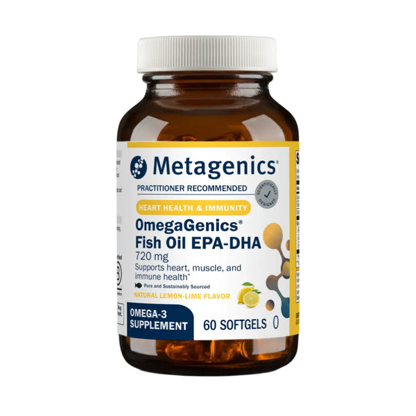 OmegaGenics Fish Oil EPA-DHA 500mg 60 softgels