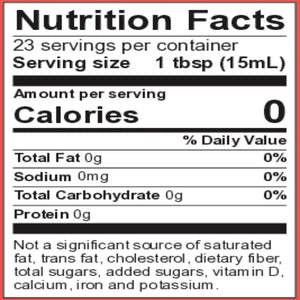 organic apple cider vinegar 12 oz by omega nutrition