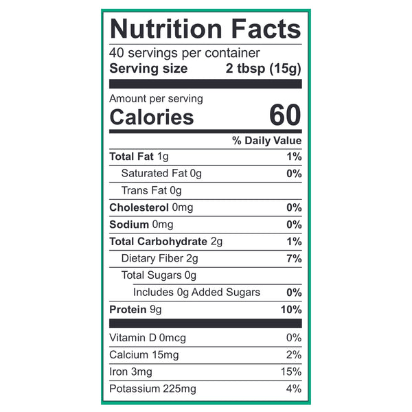 Pumpkin Seed Protein Powder by Omega Nutrition at Nutriessential.com