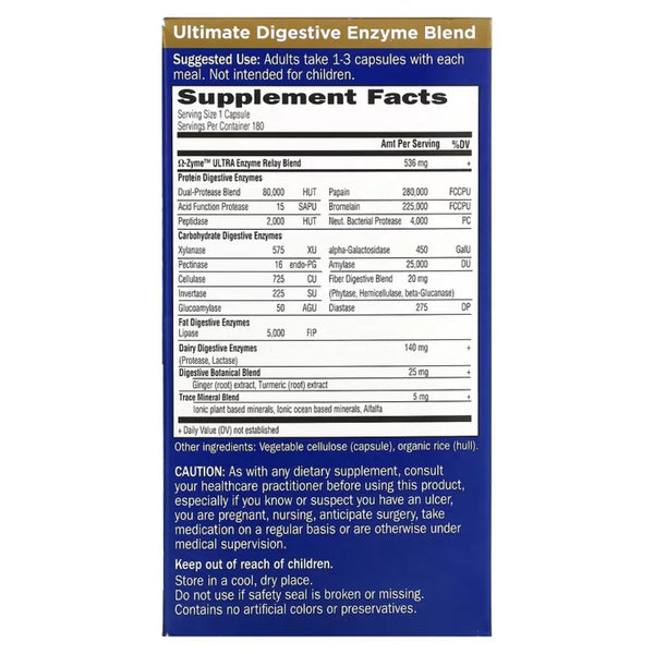 Omega-Zyme ULTRA 90 caps Garden of life