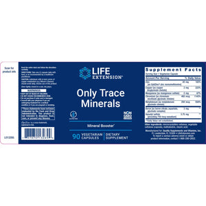 Only Trace Minerals by Life extension