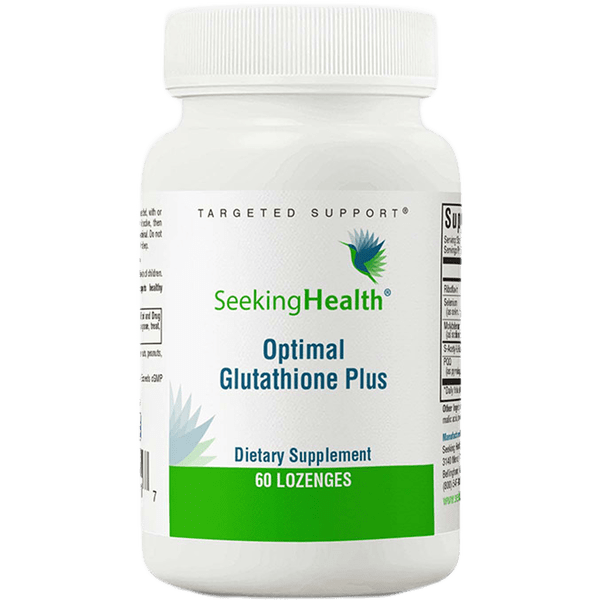 Optimal Glutathione Plus Lozenge by Seeking Health at Nutriessential.com