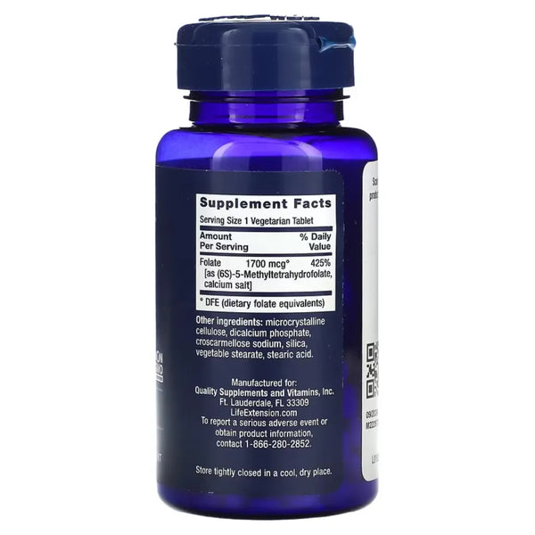 Optimized Folate 1700 mcg Life Extension