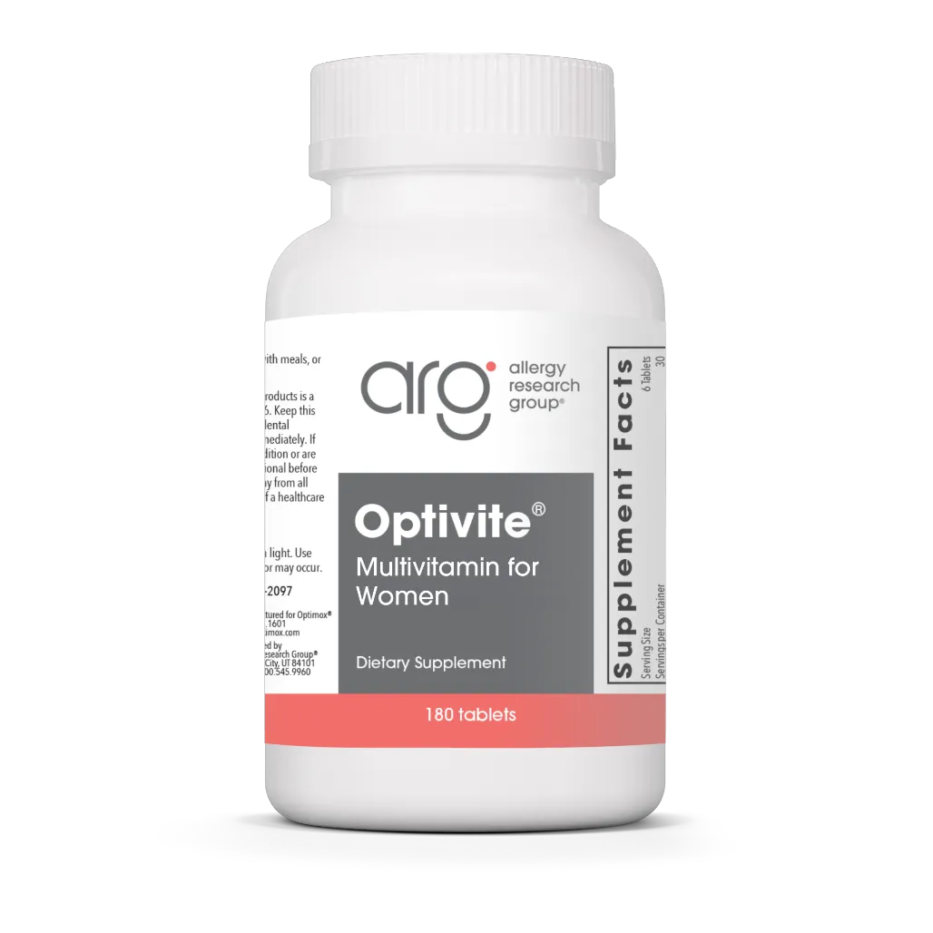  Optimox offers Optivite P.M.T - Womens multivitamin supplement to support Premenstrual Syndrome