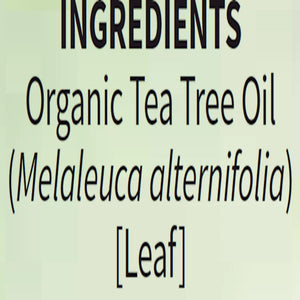 Tea Tree Organic Essential Oil 0.5 oz Garden of life