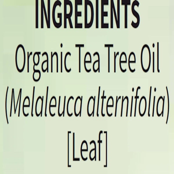 Tea Tree Organic Essential Oil 0.5 oz Garden of life