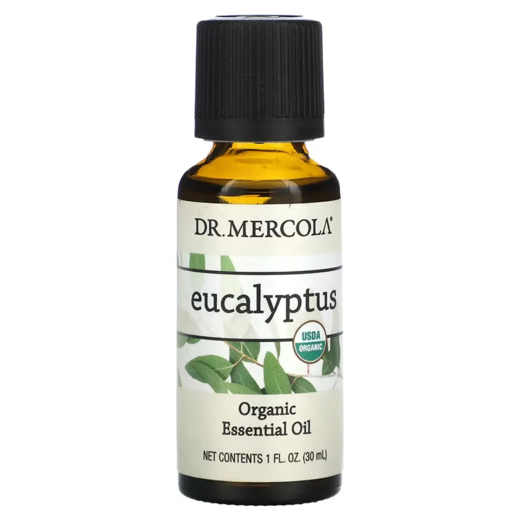 Dr. Mercola's Organic Eucalyptus Essential Oil 1 FL. OZ