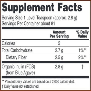 Organic Inulin Powder NOW