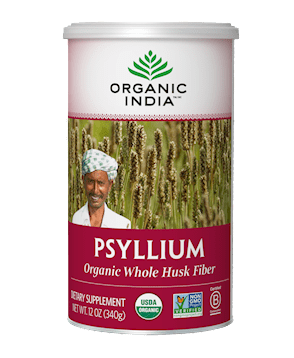 Organic Whole Husk Psyllium by Organic India at Nutriessential.com