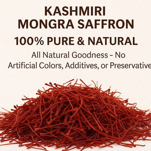 Orginal Kashmiri Mongra Saffron / Kesar / 100% Organic