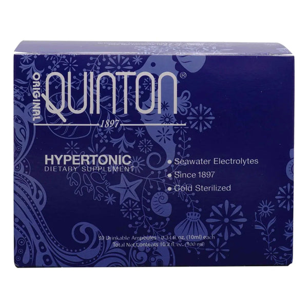 QuickSilver Scientific Original Quinton Hypertonic Ampoules