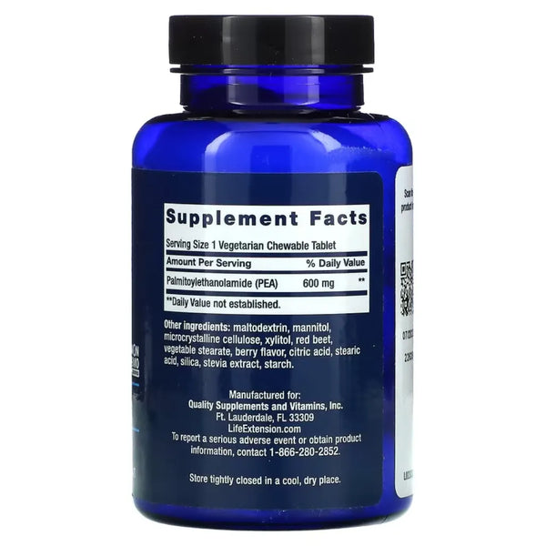 PEA Discomfort Relief Life Extension