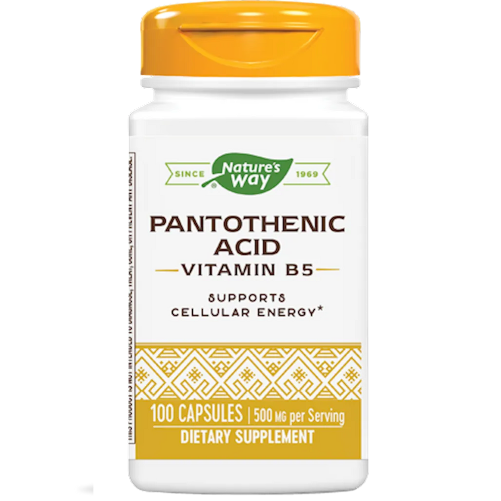 Pantothenic Acid 500 mg Natures Way