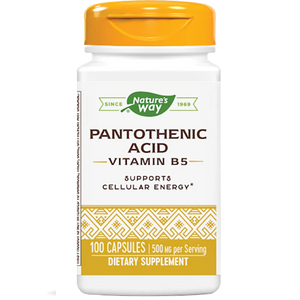 Pantothenic Acid 500 mg Natures Way
