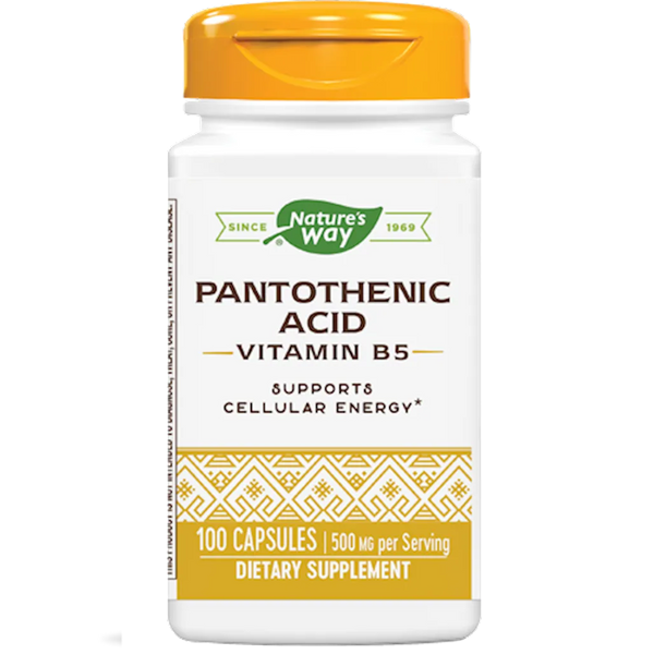 Pantothenic Acid 500 mg Natures Way