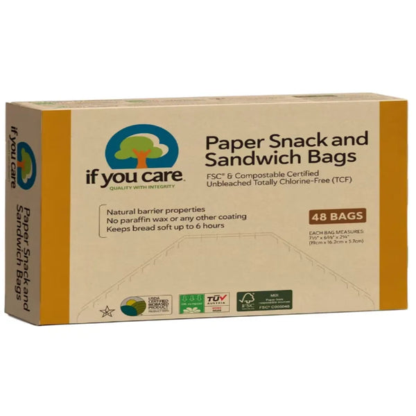 Paper Snack & Sandwich Bags 