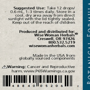 Passionflower Solid Extract Wise Woman Herbals