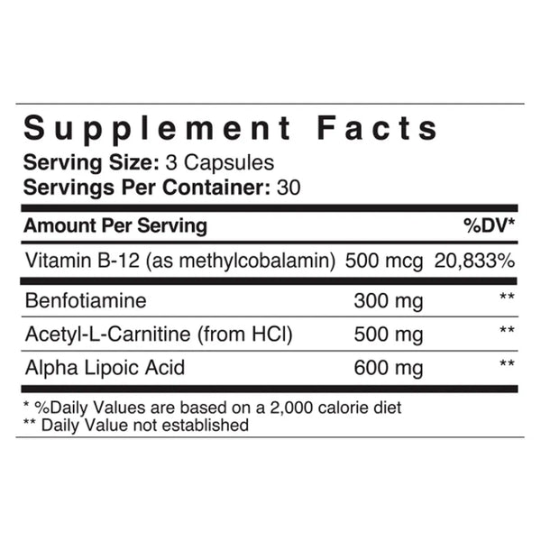 Patient One NerveCare - 90 Capsules 