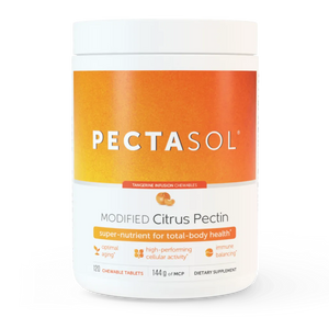 PectaSol-C Modified Citrus Pectin Chewable Tablets - Tangerine Flavor EcoNugenics