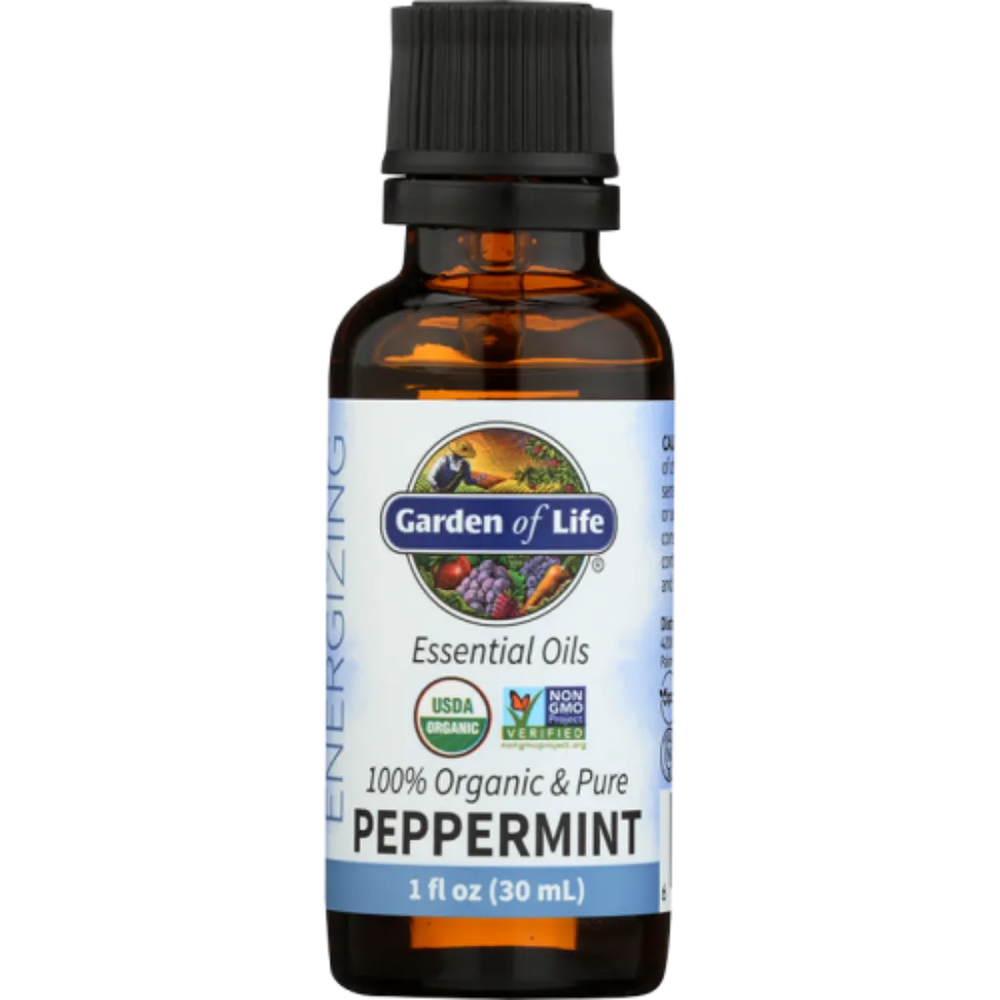 Peppermint Essential Oil Organic 1 fl oz Garden of life
