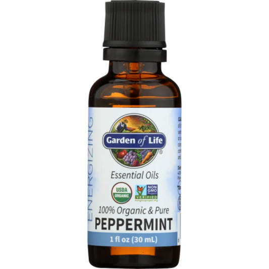 Peppermint Essential Oil Organic 1 fl oz Garden of life