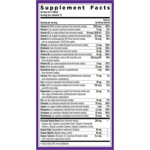 Ingredients of Perfect Postnatal 96 tabs dietary supplement - vitamin A, vitamin C, niacin