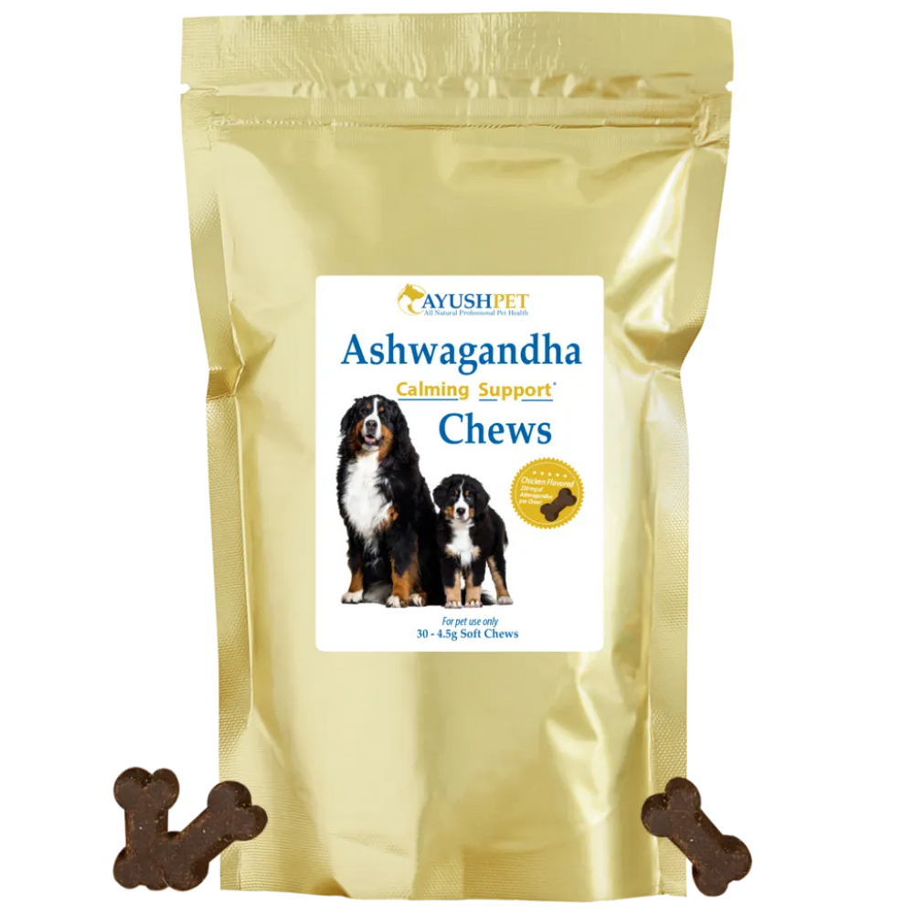 Pet Ashwagandha Chews by Ayush Herbs