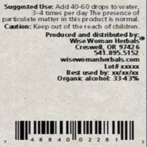 Phytodiuretic 2 oz Wise Woman Herbals