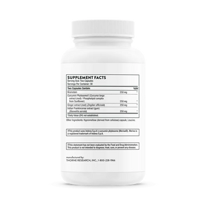 Thorne Phytoprofen 60 caps supplement facts
