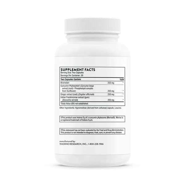 Thorne Phytoprofen 60 caps supplement facts