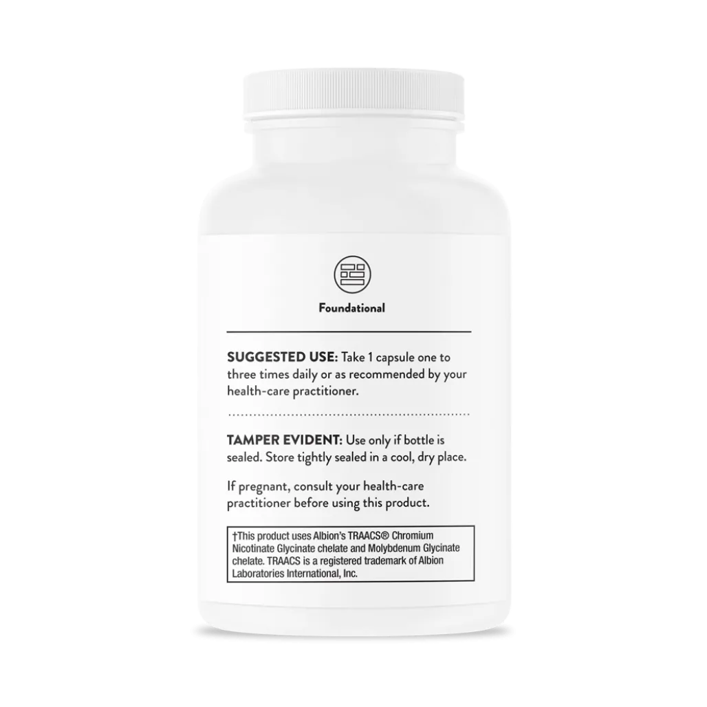Benefits of Pic-Mins - 90 Capsules | Thorne | Supports numerous enzymatic reactions in the body