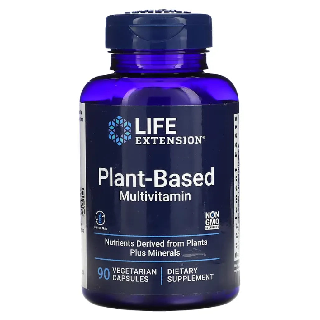 Life Extension Plant-Based Multivitamin 90 Vegcaps | Nutriessential