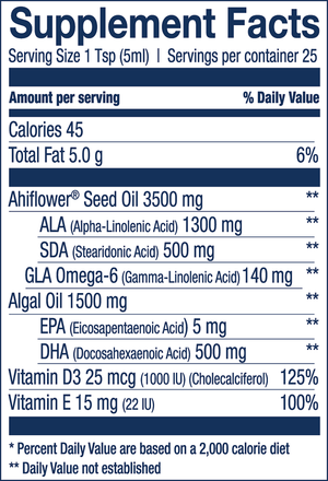 Plant Powered Nutrition CatchFree Omega, Vegan, Tropical Mango Flavor