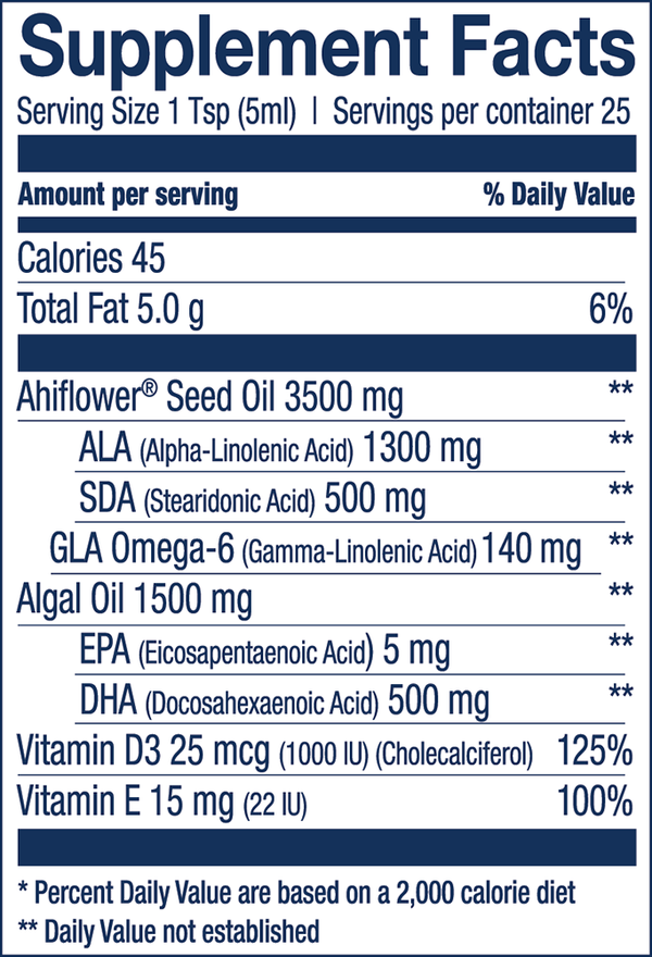 Plant Powered Nutrition CatchFree Omega, Vegan, Tropical Mango Flavor