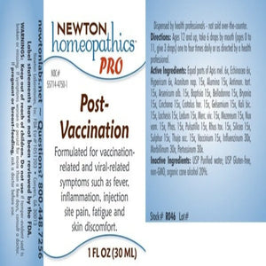 Post - Vaccination Newton Pro