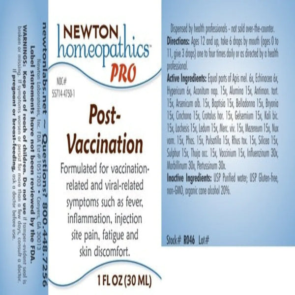 Post - Vaccination Newton Pro