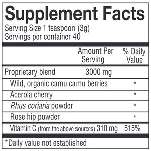 Power C Bulk Powder 120 grams Physicians Strength