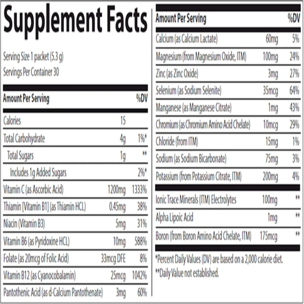Electrolyte Stamina Power Pak Grape by Trace Minerals Research