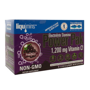 Electrolyte Stamina Power Pak Grape by Trace Minerals Research