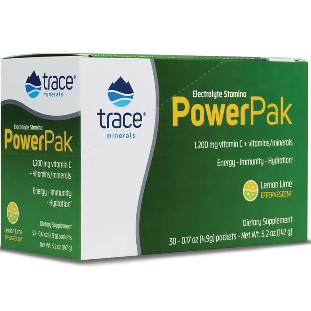 Power Pak Lemon Lime Trace Minerals Research