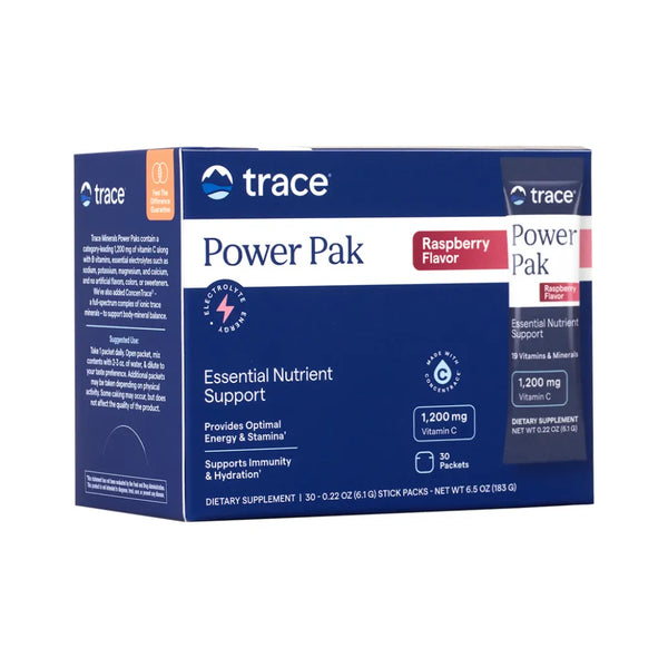 Power Pak Non-GMO Raspberry Trace Minerals Research