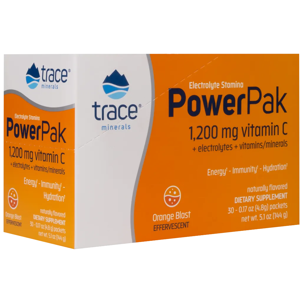 Power Pak Orange Blast Trace Minerals Research