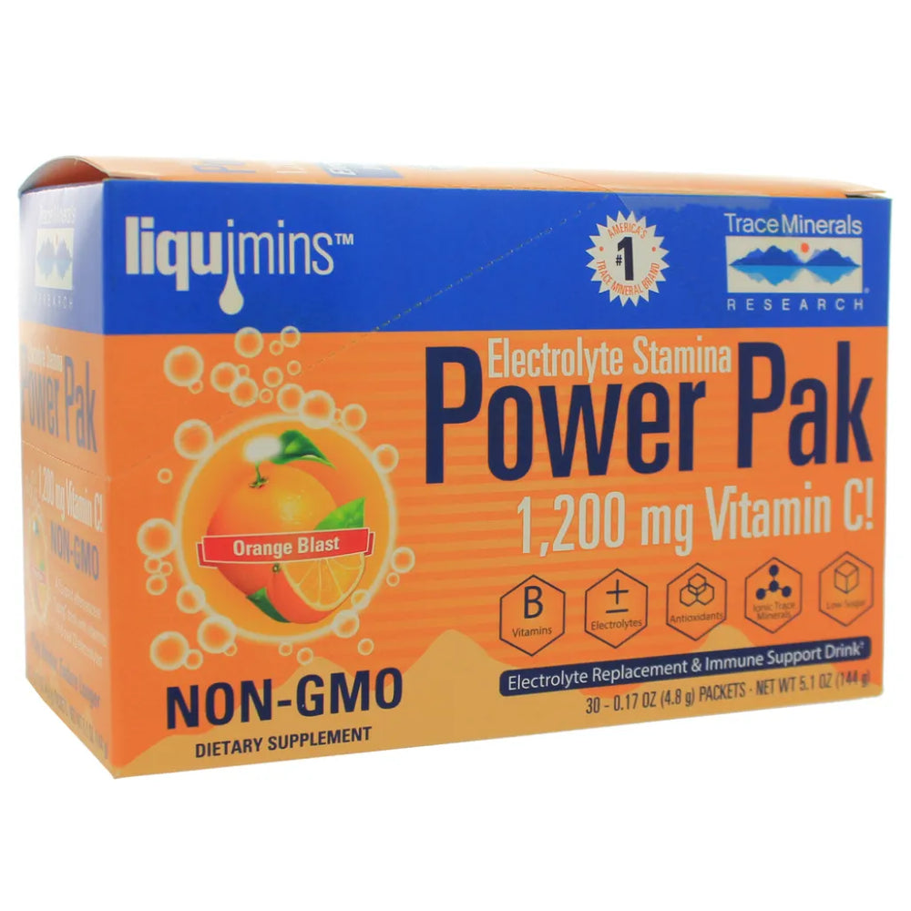 Power Pak Orange Blast Trace Minerals Research