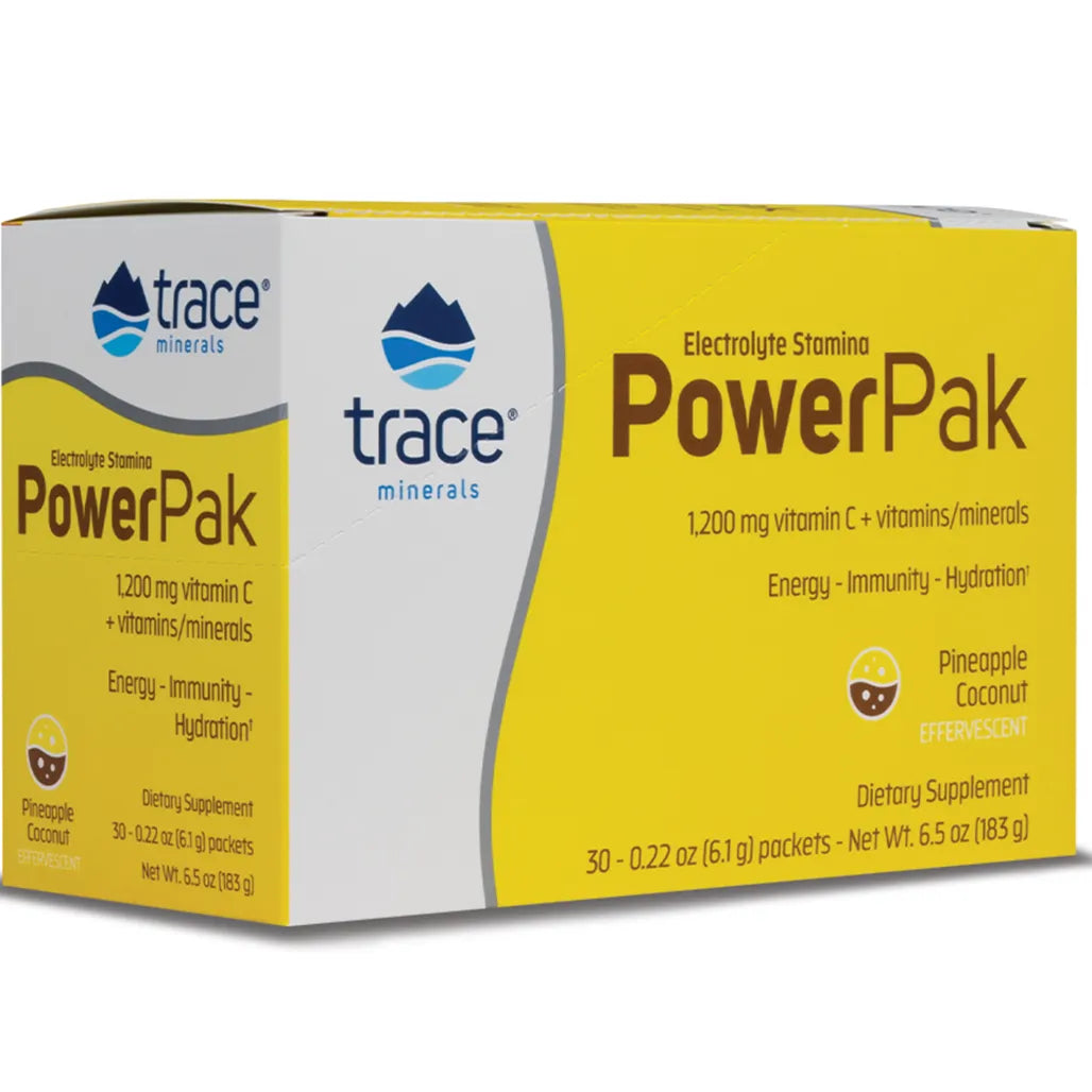 Power Pak Pineapple Coconut Trace Minerals Research